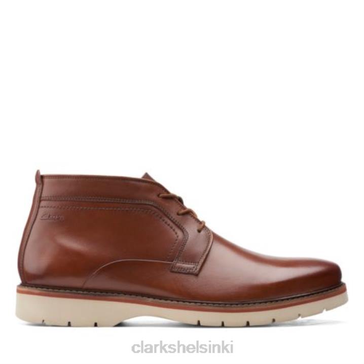tummanruskea nahka clarks bayhill mid Clarks miehet 2DHN4368 tummanruskea nahka