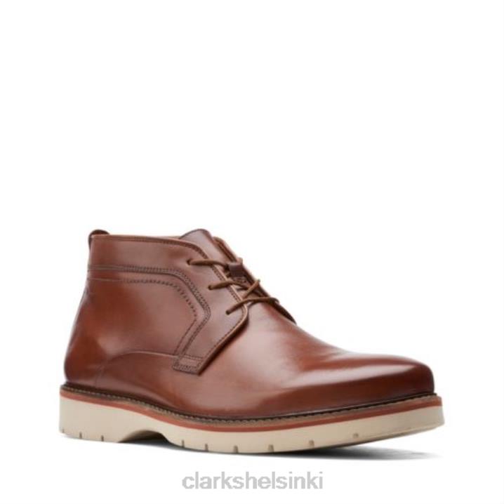 tummanruskea nahka clarks bayhill mid Clarks miehet 2DHN4368 tummanruskea nahka