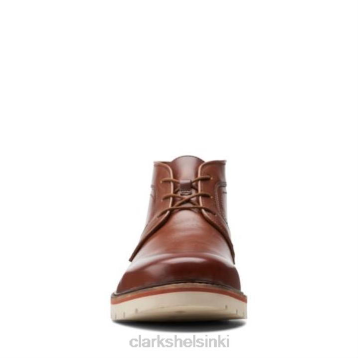 tummanruskea nahka clarks bayhill mid Clarks miehet 2DHN4368 tummanruskea nahka