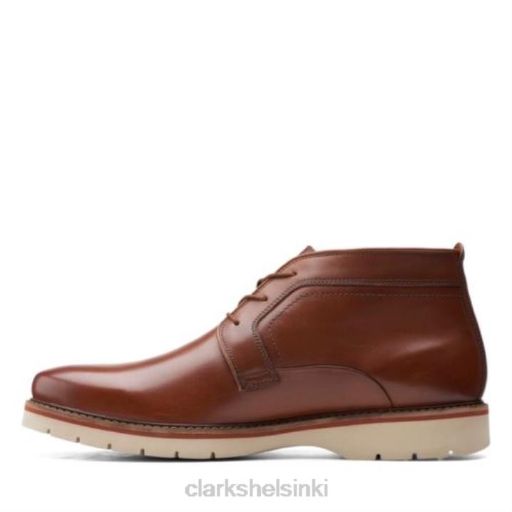 tummanruskea nahka clarks bayhill mid Clarks miehet 2DHN4368 tummanruskea nahka
