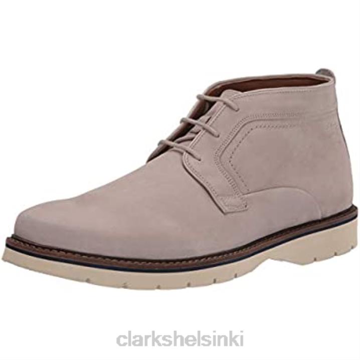 clarks miesten bayhill keskinilkkasaappaat kivi nubuck Clarks miehet 2DHN2570 kivi nubukki