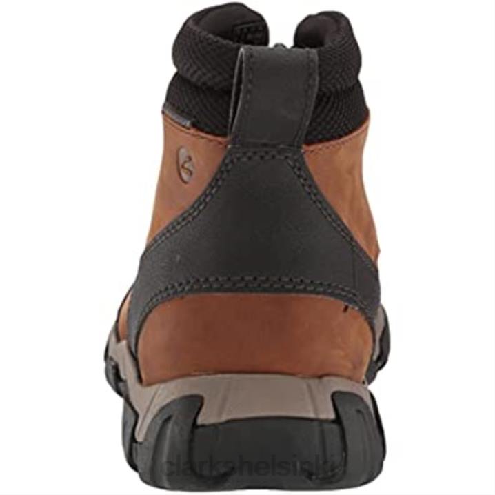 miesten grove zip ii nilkkasaappaat tummat ruskeat clarks Clarks miehet 2DHN350 tumma rusketus