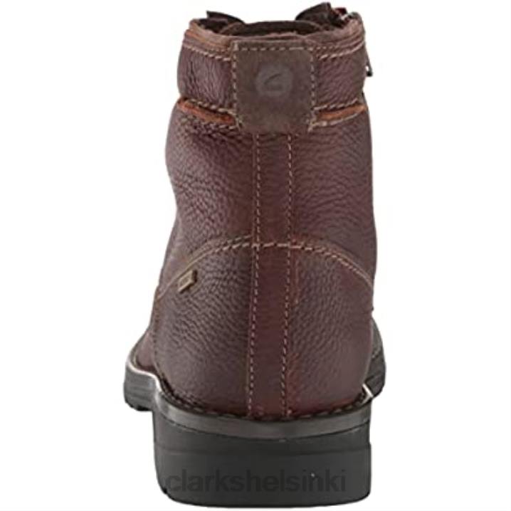 ruskeat rullatut miesten morris korkeat vedenpitävät nilkkurit Clarks miehet 2DHN2524