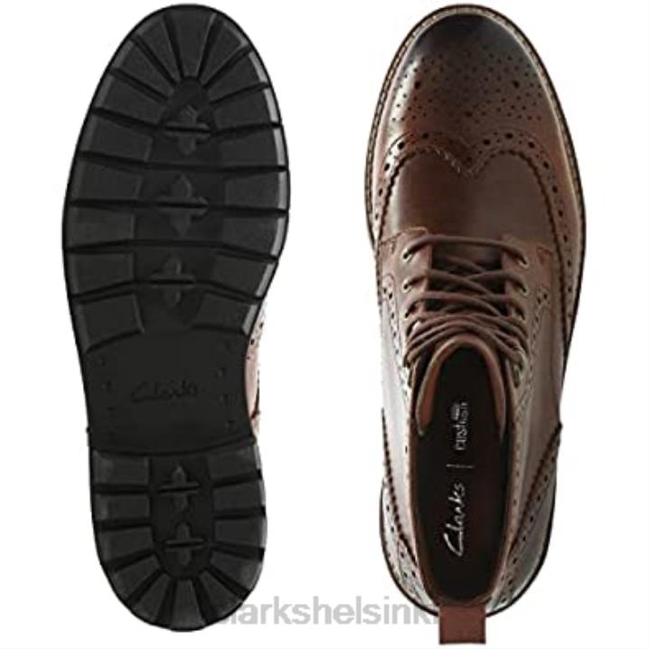 miesten batcombe lord biker saappaat ruskeat clarks Clarks miehet 2DHN2046 ruskea
