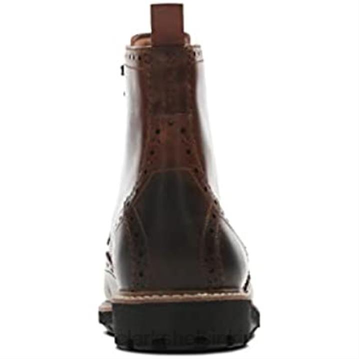 miesten batcombe lord biker saappaat ruskeat clarks Clarks miehet 2DHN2046 ruskea