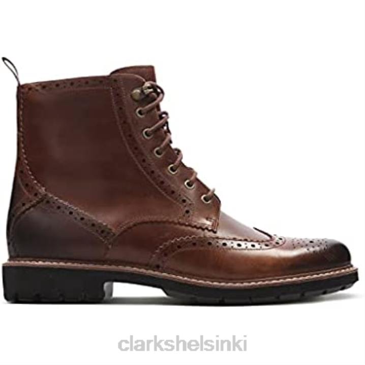 miesten batcombe lord biker saappaat ruskeat clarks Clarks miehet 2DHN2046 ruskea