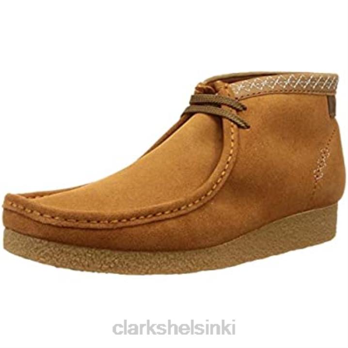 miesten wallabee shacre saappaat muoti clarks tan Clarks miehet 2DHN2613 rusketus