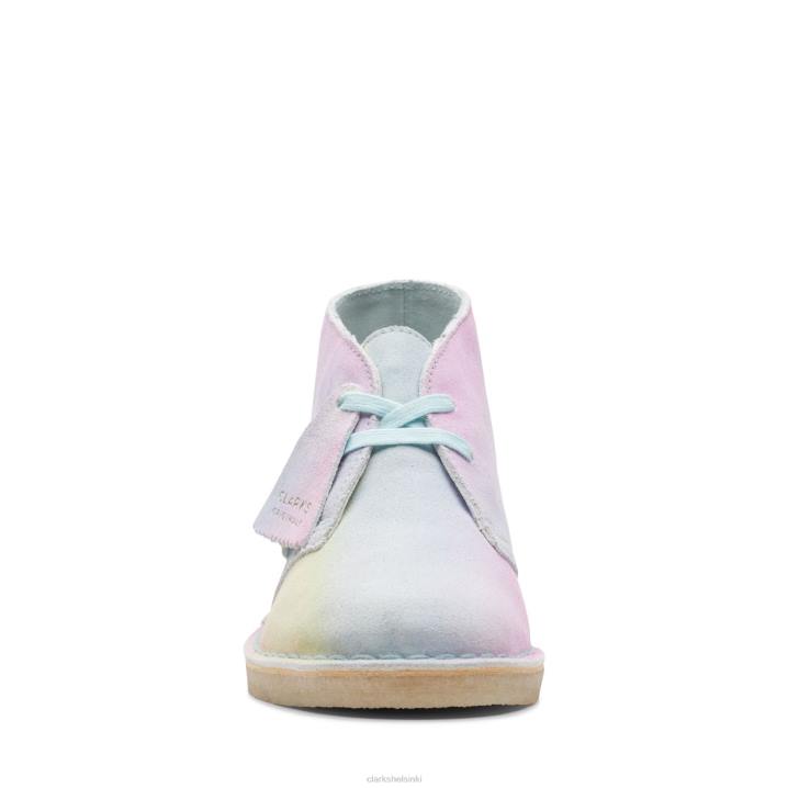 aavikon saappaat valkoinen/sininen clarks Clarks naiset 2DHN3334 valkoinen/sininen