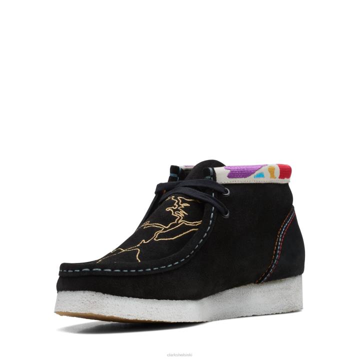 clarks wallabee boot musta Clarks naiset 2DHN3162 musta