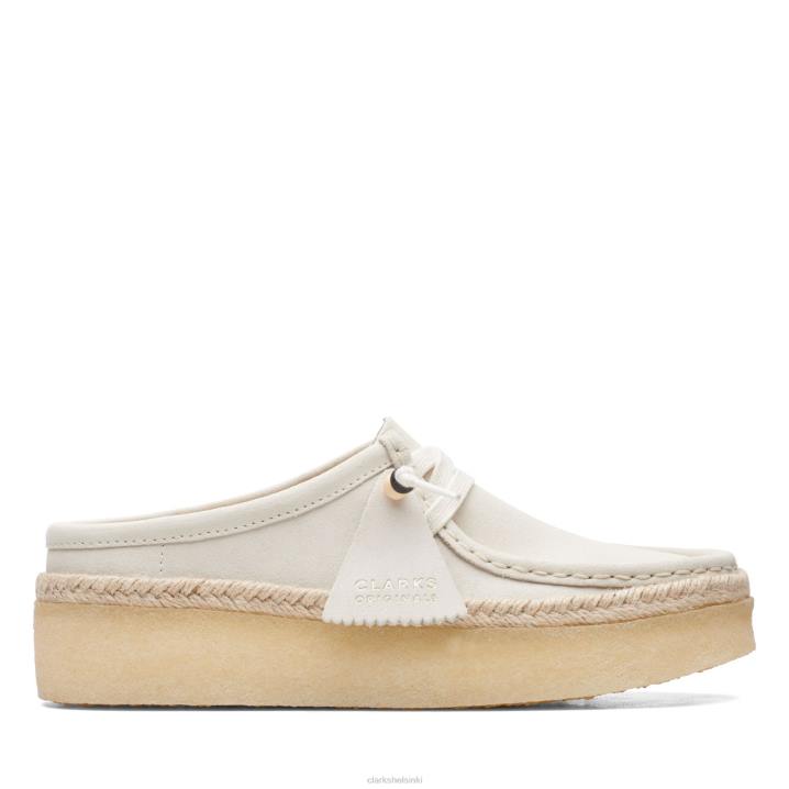 clarks wallabee cup lo white mokka Clarks naiset 2DHN3290 valkoinen mokka