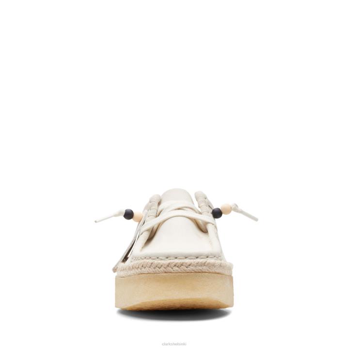 clarks wallabee cup lo white mokka Clarks naiset 2DHN3290 valkoinen mokka