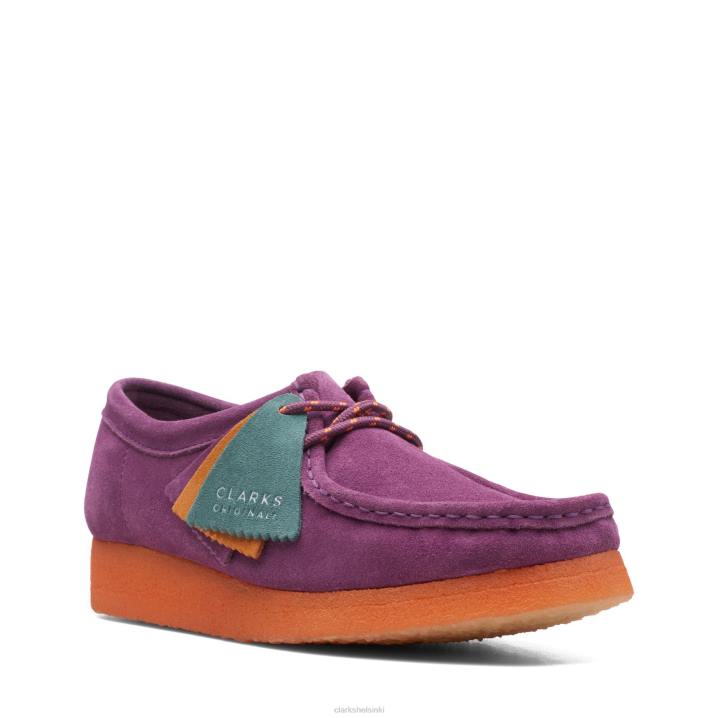 clarks wallabee violetti Clarks naiset 2DHN3154 violetti