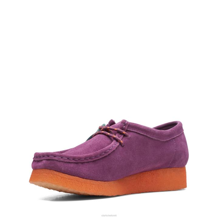 clarks wallabee violetti Clarks naiset 2DHN3154 violetti