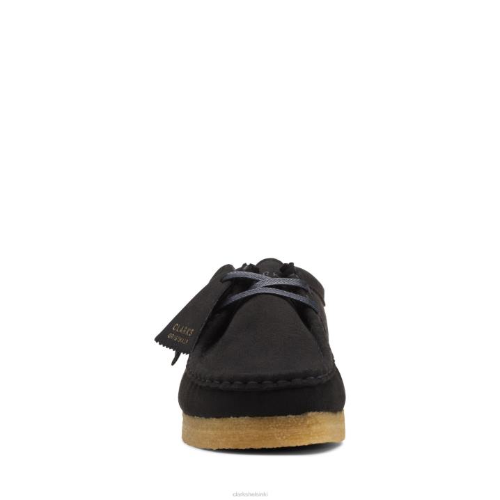 musta clarks wallabee Clarks naiset 2DHN3040 musta