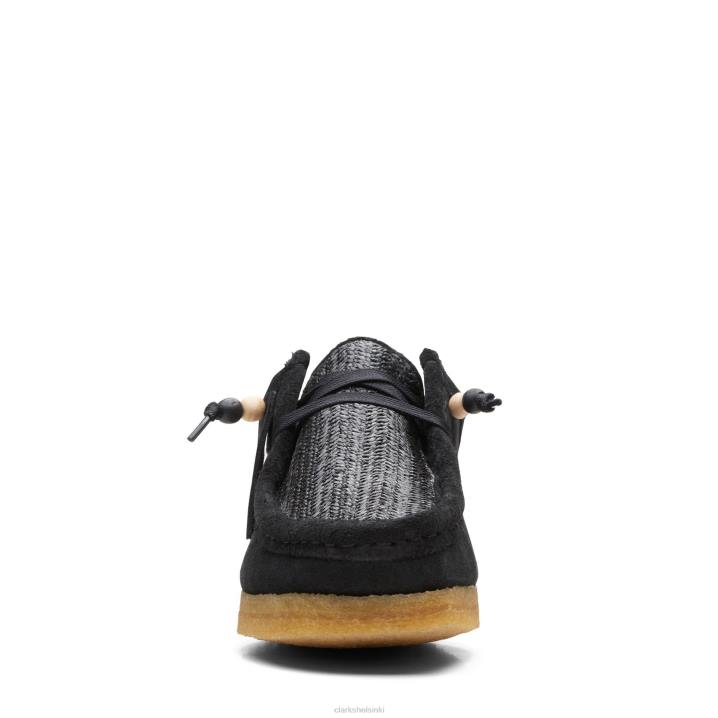 musta raffia wallabee clarks Clarks naiset 2DHN3412 musta raffia