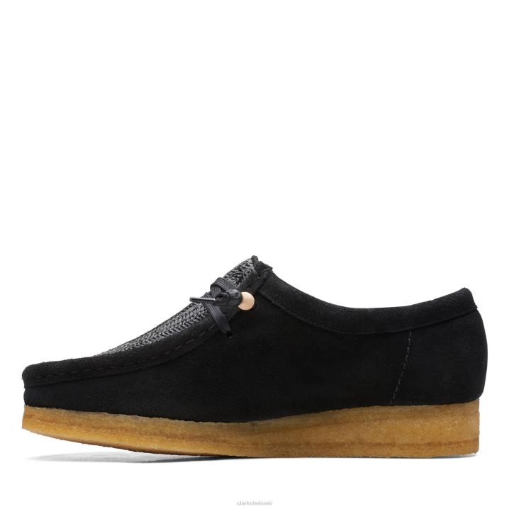 musta raffia wallabee clarks Clarks naiset 2DHN3412 musta raffia