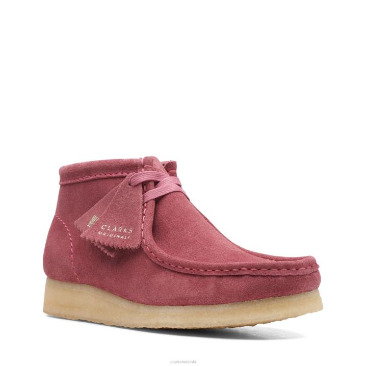 pinkki clarks wallabee-saappaat Clarks naiset 2DHN3147 vaaleanpunainen