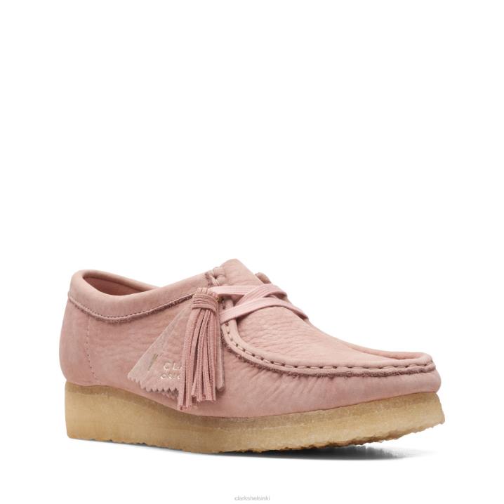 poskipuna pinkki lea clarks wallabee Clarks naiset 2DHN3184 poskipuna vaaleanpunainen lea