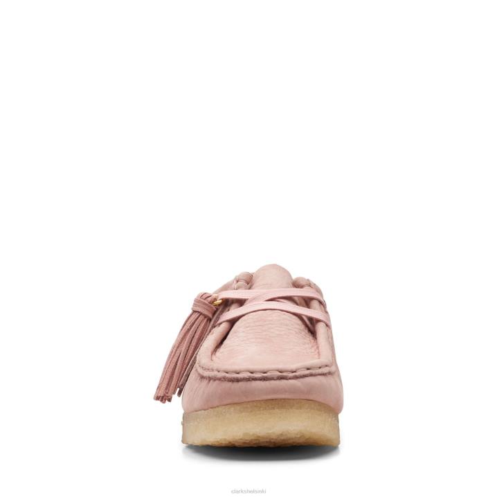 poskipuna pinkki lea clarks wallabee Clarks naiset 2DHN3184 poskipuna vaaleanpunainen lea