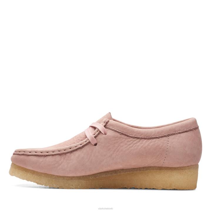 poskipuna pinkki lea clarks wallabee Clarks naiset 2DHN3184 poskipuna vaaleanpunainen lea
