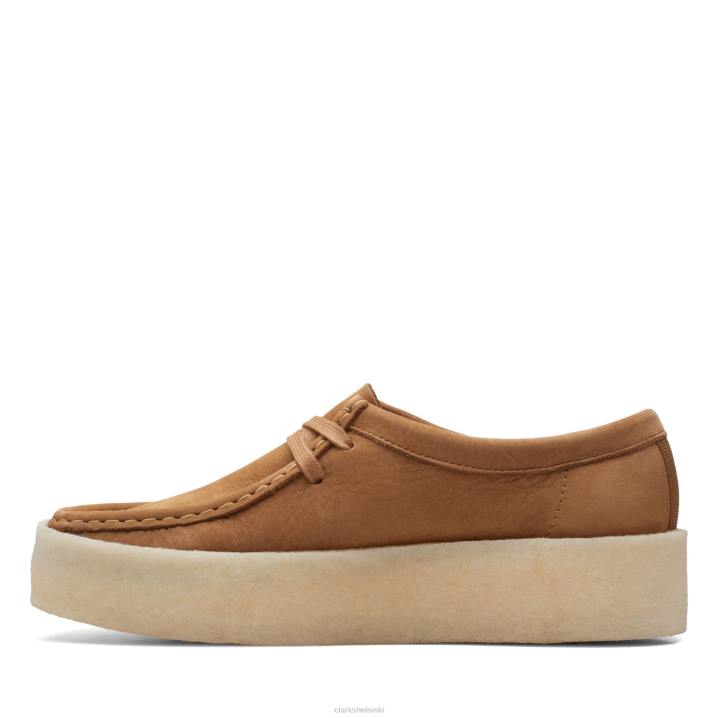 rusketus nubukki wallabee cup clarks Clarks naiset 2DHN3172 rusketus nubukki