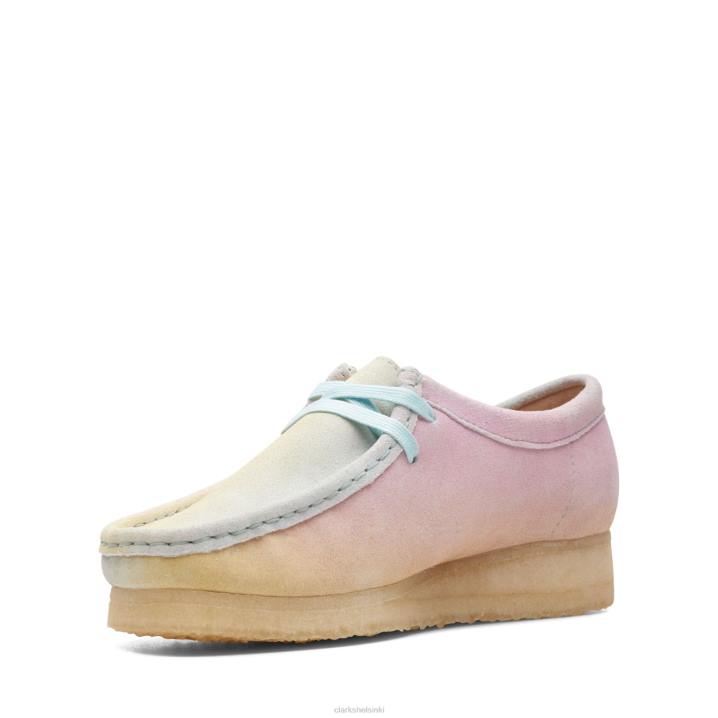 wallabee clarks valkoinen/sininen Clarks naiset 2DHN3317 valkoinen/sininen