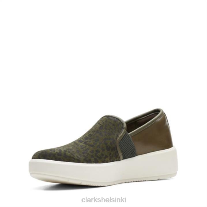 layton petal tumma oliivi clarks tumma oliivi Clarks naiset 2DHN6229 tumma oliivi