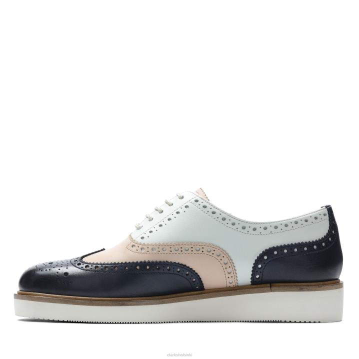 baille brogue clarks navy Clarks naiset 2DHN3335 laivasto
