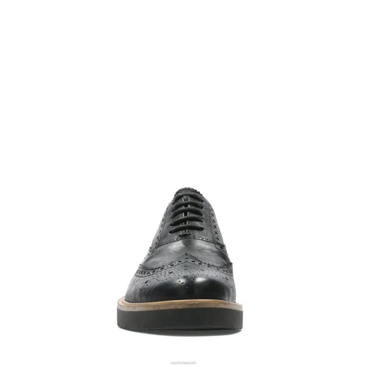 clarks baille brogue musta nahka Clarks naiset 2DHN3370 musta nahka