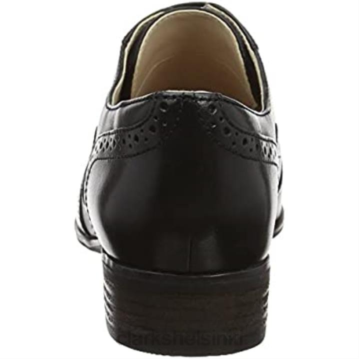 clarks hamble tammi naisten brogues musta nahka Clarks naiset 2DHN634 musta nahka