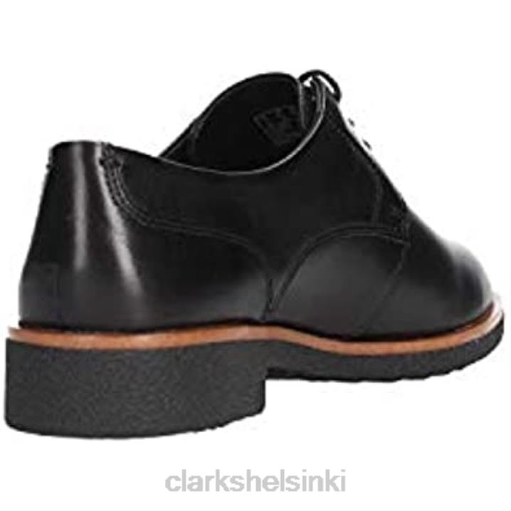 clarks black naisten griff lane derbyt Clarks naiset 2DHN2313 musta nahka musta nahka