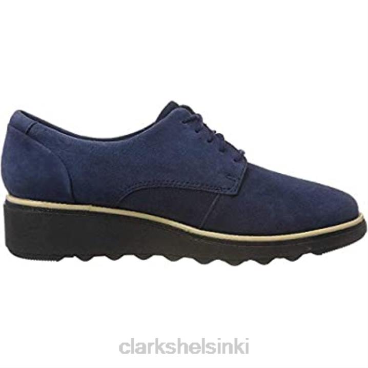 clarks sininen laivastonsininen mokka navy mokka naisten sharon noel derbys Clarks naiset 2DHN865 sininen laivastonsininen mokka navy mokka