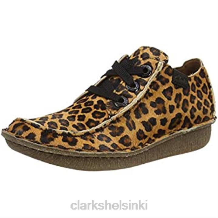 naisten hauska ny dream derbys clarks leopardikuvio Clarks naiset 2DHN2437 leopardi kuvio