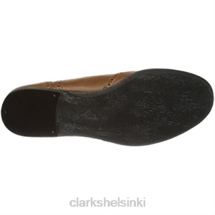ruskea tummanruskea lea clarks naisten hamble tammi derbyt Clarks naiset 2DHN571 ruskea tummanruskea lea