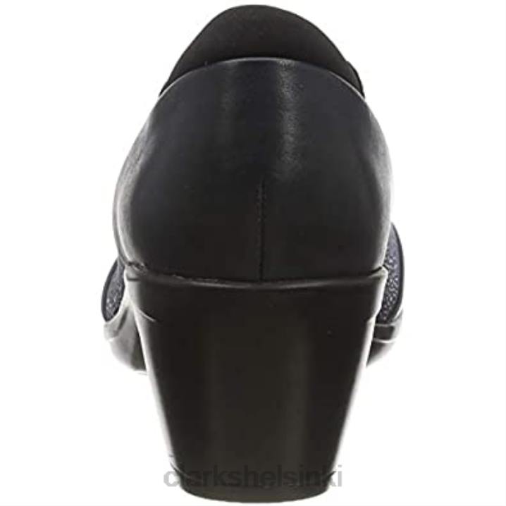 naisten Emily alexa yhtenäinen mekkokenkä laivastonsininen combi clarks Clarks naiset 2DHN518