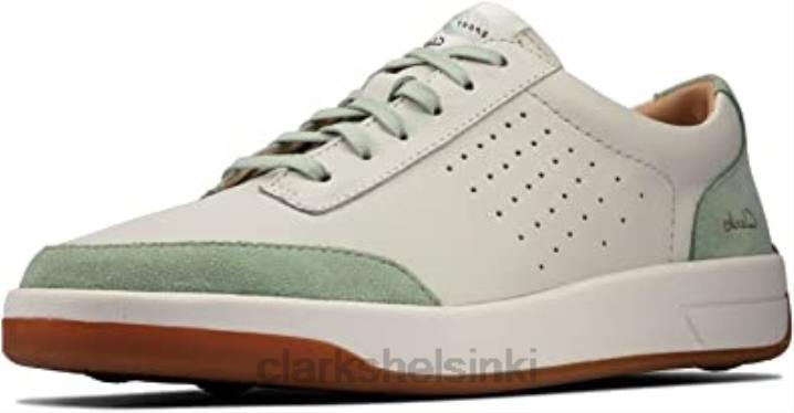 vihreä valkoinen clarks hero air pitsi naisten rennot tennarit Clarks naiset 2DHN2640 vihreä valkoinen