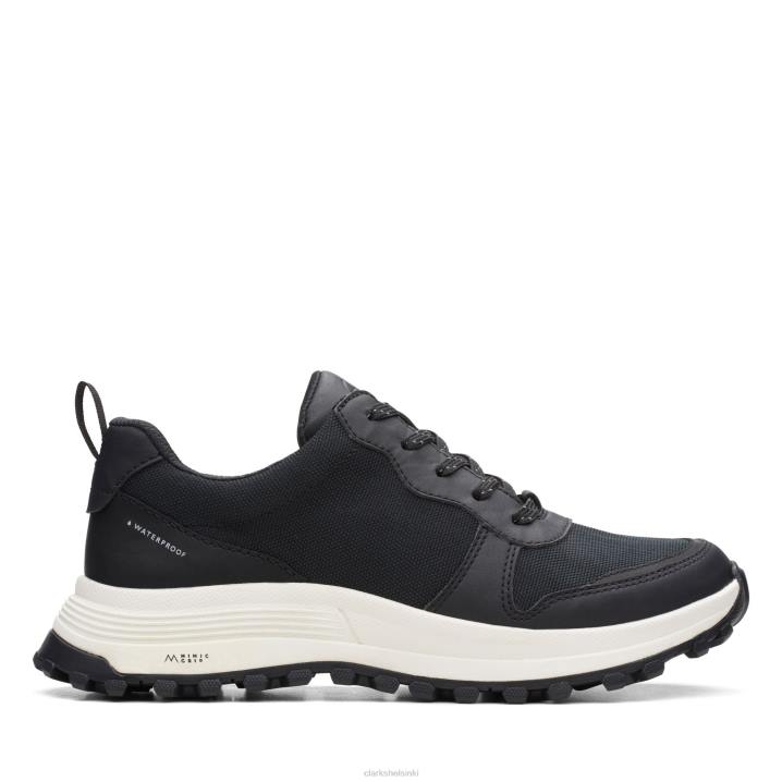 atl trek free wp black combi clarks Clarks naiset 2DHN3006 musta yhdistelmä