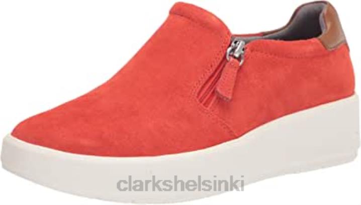 clarks naisten layton step tennarit kirkkaan oranssi mokka Clarks naiset 2DHN1266 kirkkaan oranssi mokka