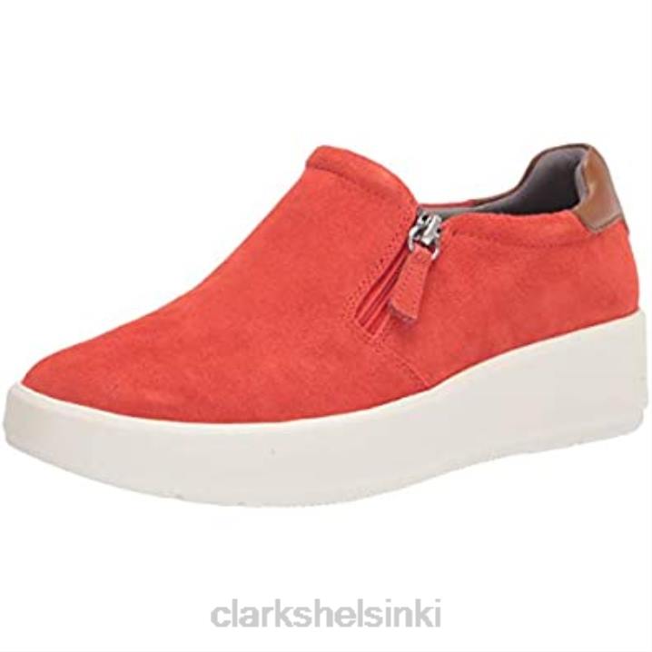 clarks naisten layton step tennarit kirkkaan oranssi mokka Clarks naiset 2DHN1266 kirkkaan oranssi mokka