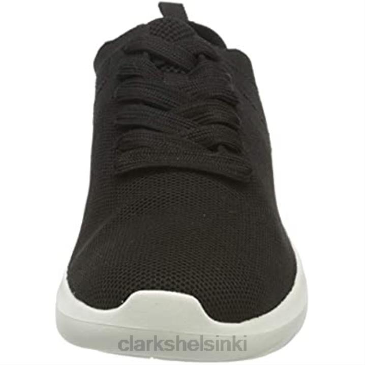 clarks naisten nova glint tennarit musta neule Clarks naiset 2DHN1698 musta neule