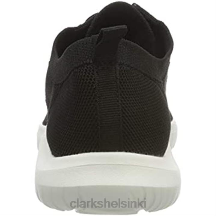 clarks naisten nova glint tennarit musta neule Clarks naiset 2DHN1698 musta neule