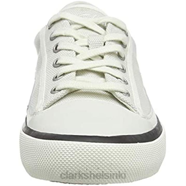 clarks white canvas naisten aceley pitsiset tennarit Clarks naiset 2DHN1273