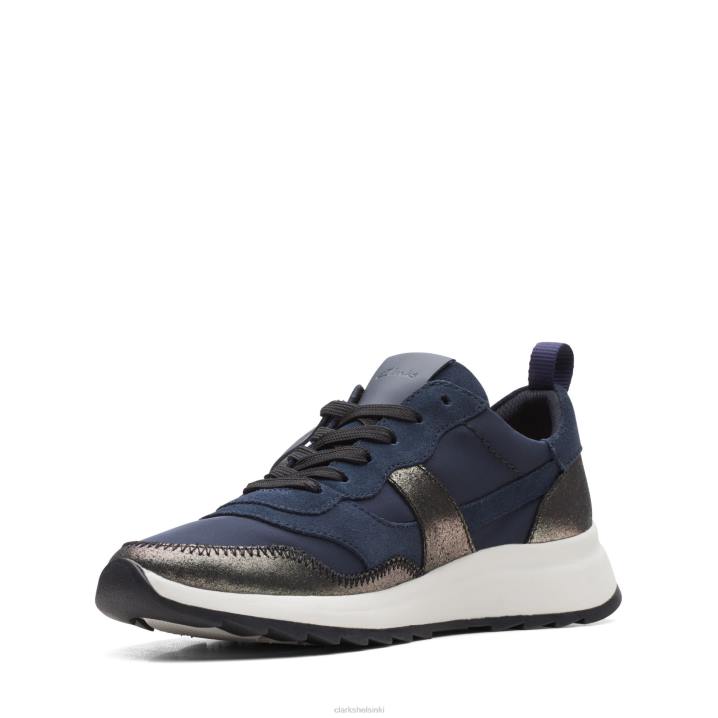 dash lite jazz clarks navy combi Clarks naiset 2DHN3005 laivaston yhdistelmä