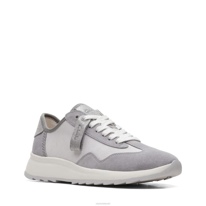 dash lite lo grey combi clarks Clarks naiset 2DHN3014 harmaa yhdistelmä