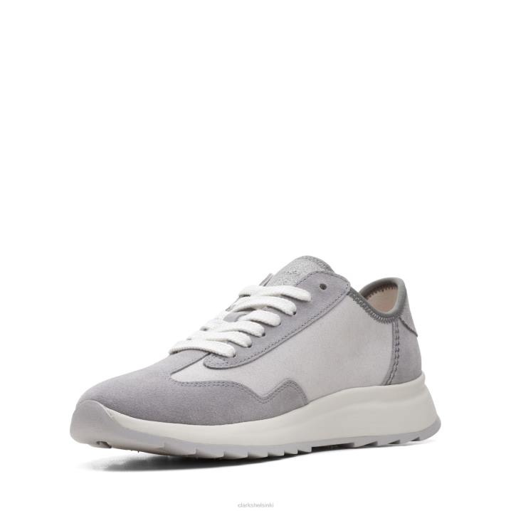 dash lite lo grey combi clarks Clarks naiset 2DHN3014 harmaa yhdistelmä
