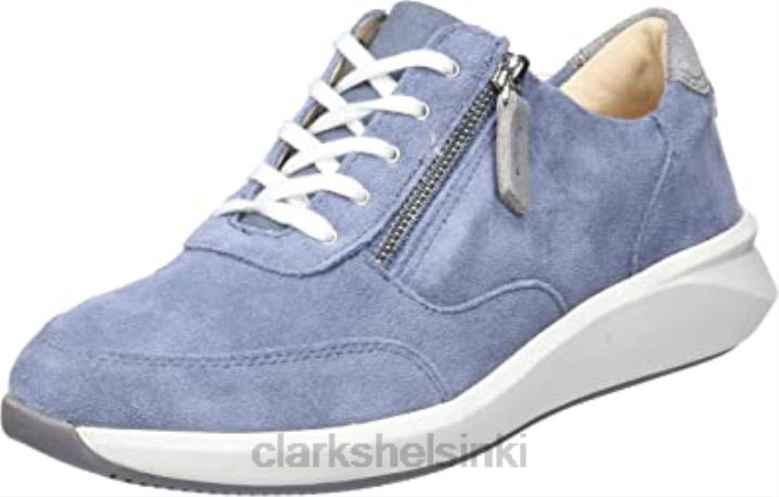 denim sininen sde clarks naisten un rio vetoketjulliset tennarit Clarks naiset 2DHN2979 denim sininen sde