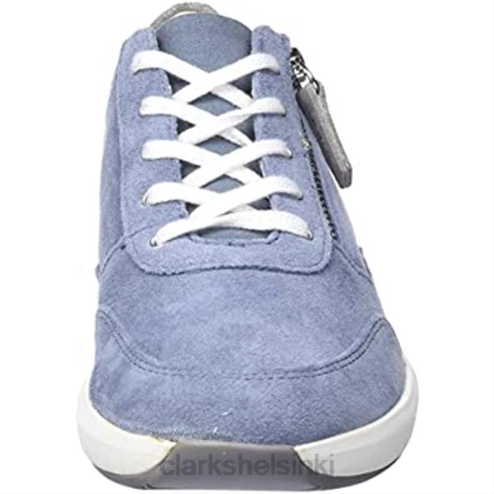 denim sininen sde clarks naisten un rio vetoketjulliset tennarit Clarks naiset 2DHN2979 denim sininen sde