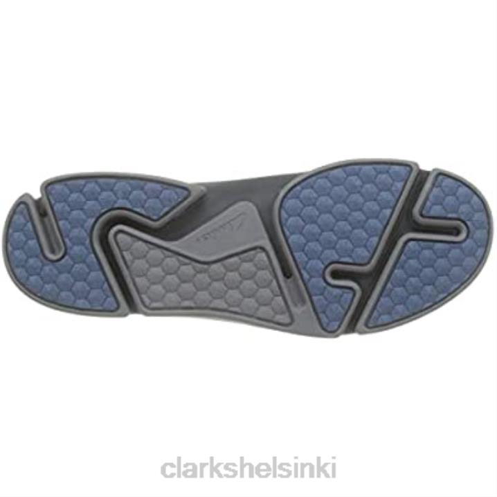 harmaa tummanharmaa nubuck clarks naisten kolmikäänteiset matalat tennarit Clarks naiset 2DHN872 harmaa tummanharmaa nubukki