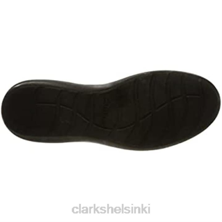 musta nahkainen clarks naisten kayleigh aster tennarit Clarks naiset 2DHN280 musta nahka