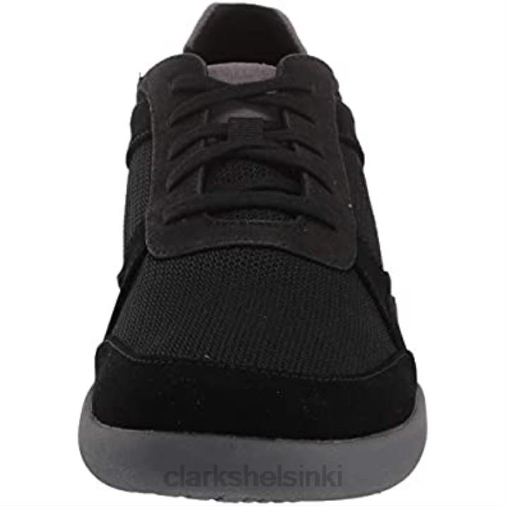 musta tekstiili naisten sillian 20 pitsiä tennareita clarks Clarks naiset 2DHN1460 musta tekstiili